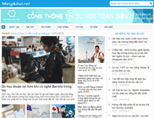 Tablet Screenshot of mangduhoc.net